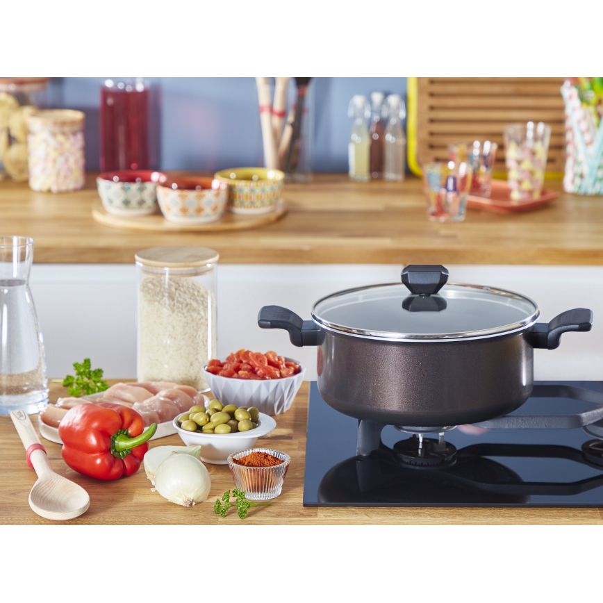 Tefal - Кастрюля с крышкой EASY COOK&CLEAN 24 см