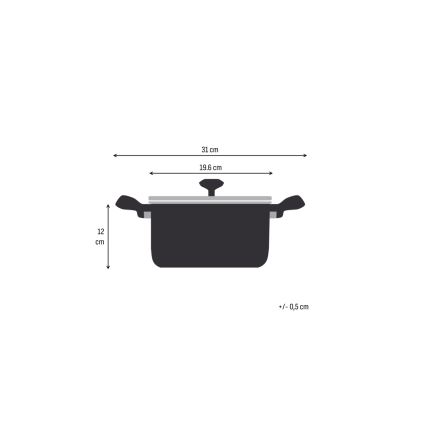 Tefal - Каструля з кришкою EXTREME 18 см