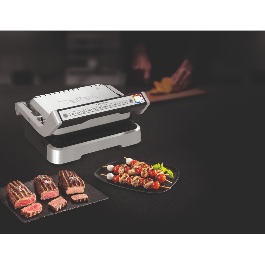 Tefal - контактний гриль OPTIGRILL 4-в-1, 2100 Вт/230 В, з нержавіючої сталі