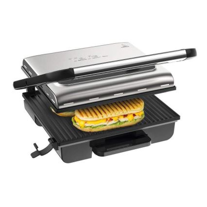 Tefal - Контактный гриль INICIO 2000W/230V черный/нержавеющая сталь
