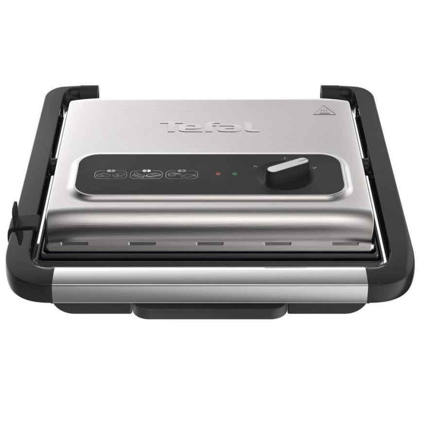 Tefal - Контактный гриль INICIO 2000W/230V черный/нержавеющая сталь