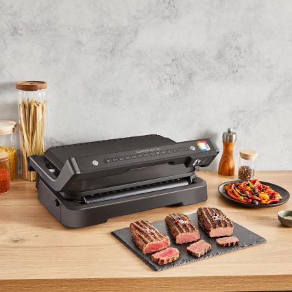 Tefal - Контактный гриль OPTIGRILL 2200 Вт/230 В, чёрный