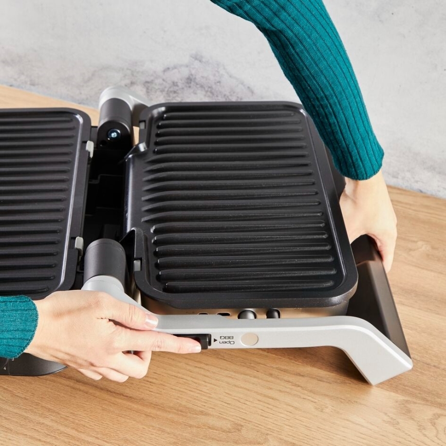 Tefal - Контактный гриль OPTIGRILL 2в1 2000W/230V