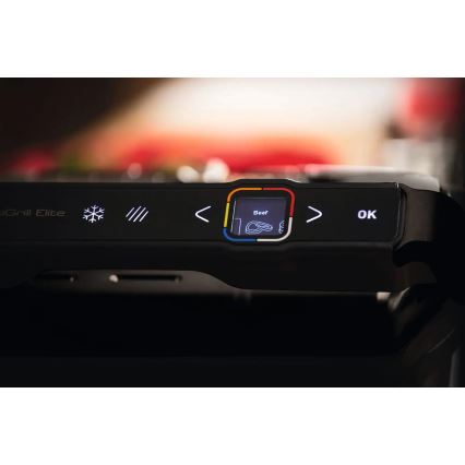 Tefal - Контактный гриль OPTIGRILL ELITE 2000W/230V черный