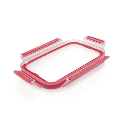 Tefal - Контейнер для хранения продуктов 1,3 л MSEAL GLASS красный/стекло