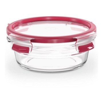 Tefal - Контейнер для продуктов 0,6 л MSEAL GLASS красный/стекло