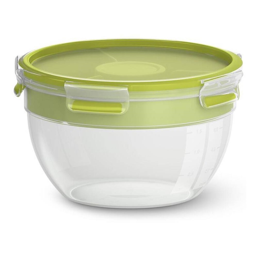 Tefal - Контейнер для салатов 2,6 л MASTER SEAL TO GO зеленый