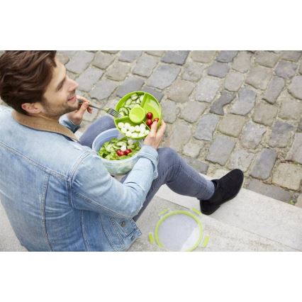 Tefal - Контейнер для салатов 2,6 л MASTER SEAL TO GO зеленый
