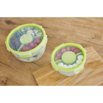 Tefal - Контейнер для салатов 2,6 л MASTER SEAL TO GO зеленый