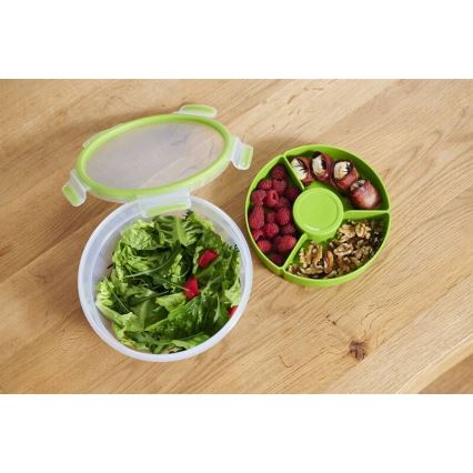 Tefal - Контейнер для салатов 2,6 л MASTER SEAL TO GO зеленый