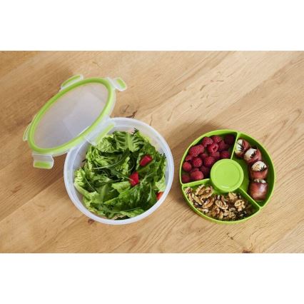 Tefal - Контейнер для салатов 2,6 л MASTER SEAL TO GO зеленый