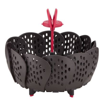 Tefal - Кошик для приготування на пару INGENIO чорний/червоний