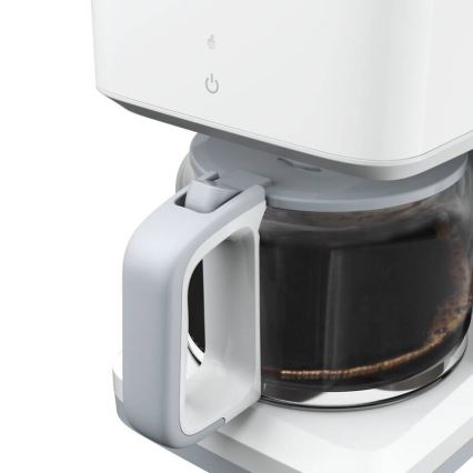 Tefal - Крапельна кавоварка з РК-дисплеєм SENSE 1000W/230V білий