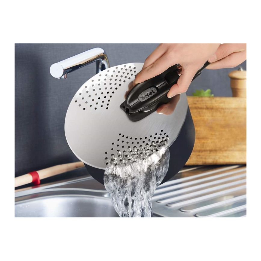 Tefal - Кришка для проціджування INGENIO нержавіюча сталь