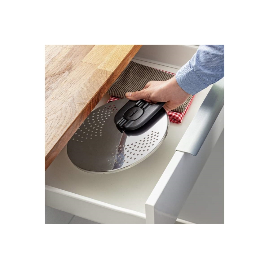 Tefal - Кришка для проціджування INGENIO нержавіюча сталь