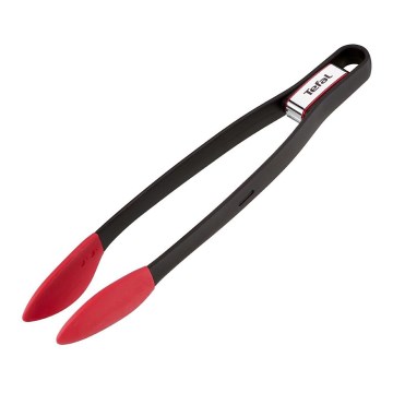 Tefal - Кухонні щипці INGENIO чорний/червоний