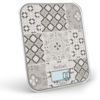 Tefal - Кухонні ваги OPTISS 2xAAA бежеві
