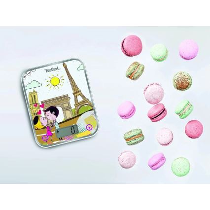 Tefal - Кухонні ваги OPTISS PARIS 2xAAA