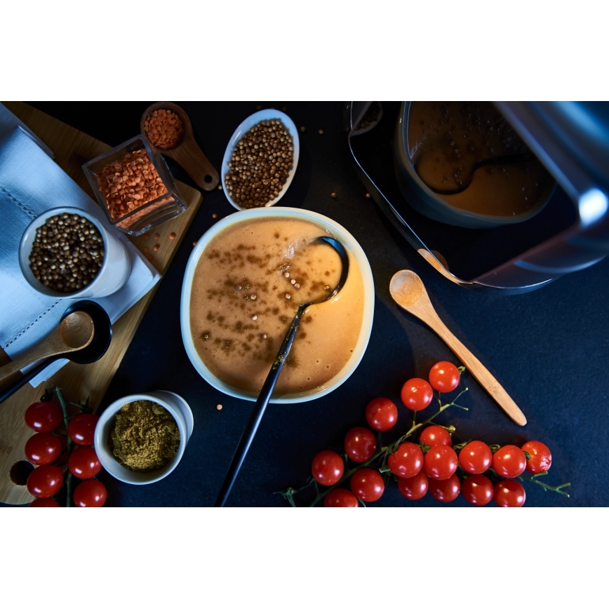 Tefal - Кухонний настільний блендер HIGH SPEED ULTRABLEND BOOST 1300W/230V сірий