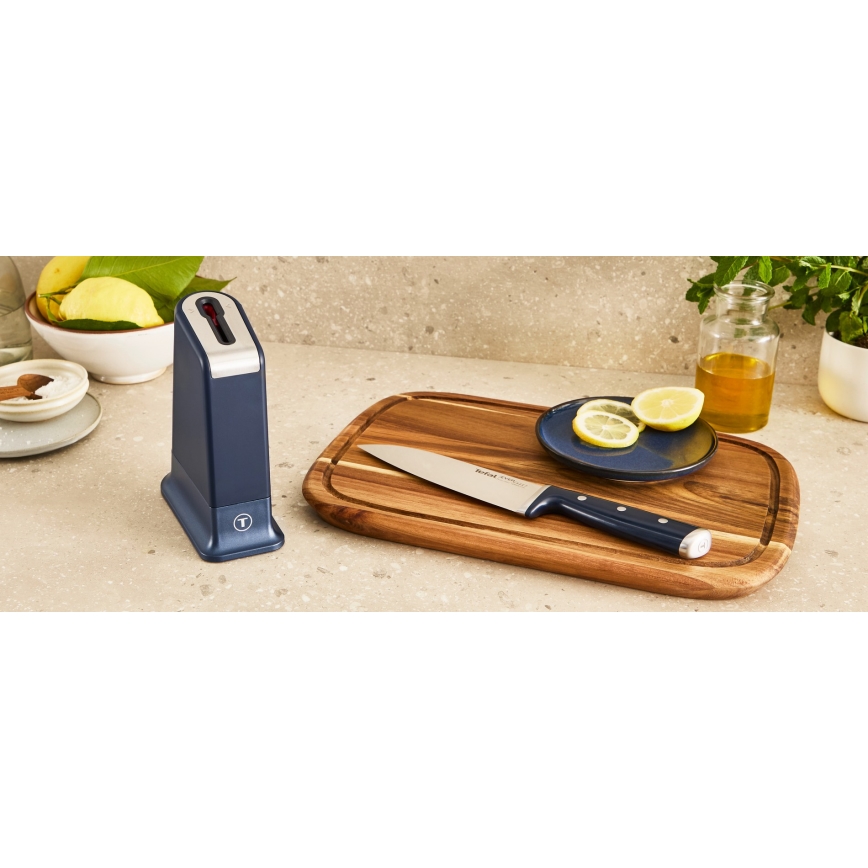 Tefal - Кухонний ніж з підставкою EVER SHARP 20 см