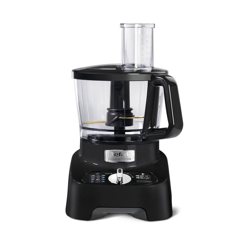 Tefal - Кухонний робот DOUBLE FORCE 1000W/230V чорний
