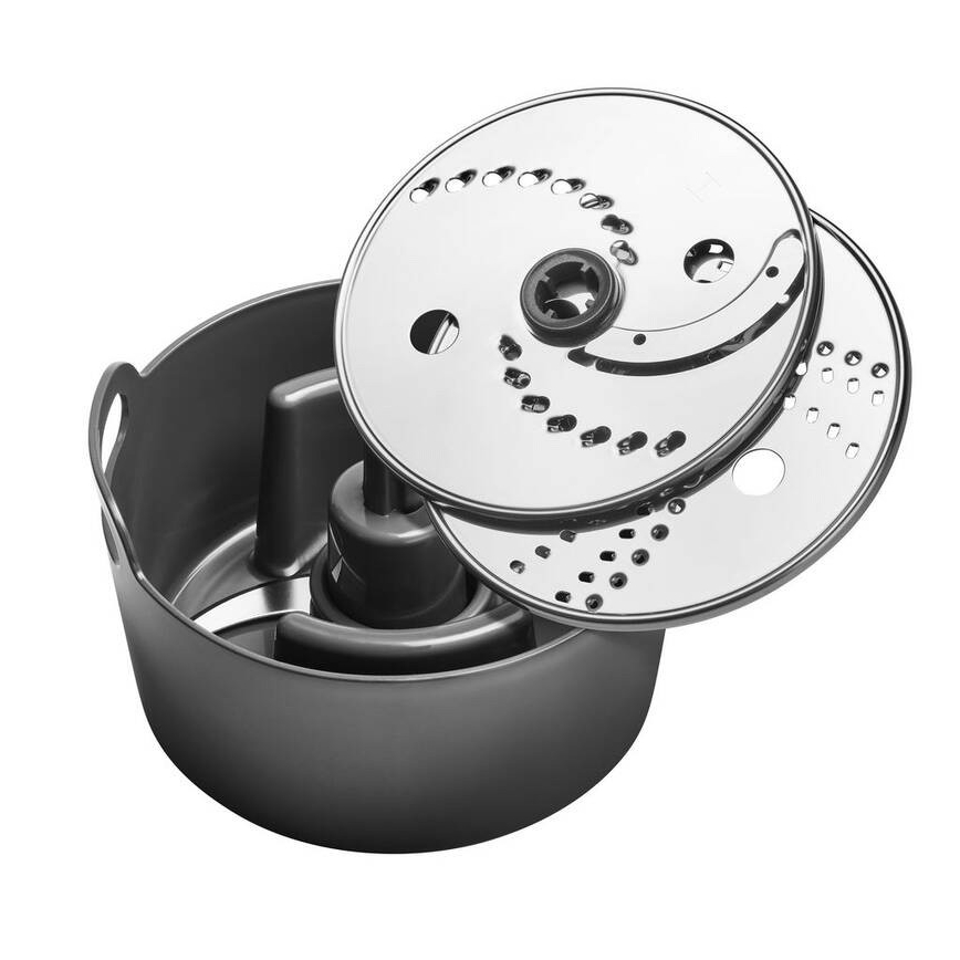 Tefal - Кухонний робот DOUBLE FORCE 1000W/230V чорний