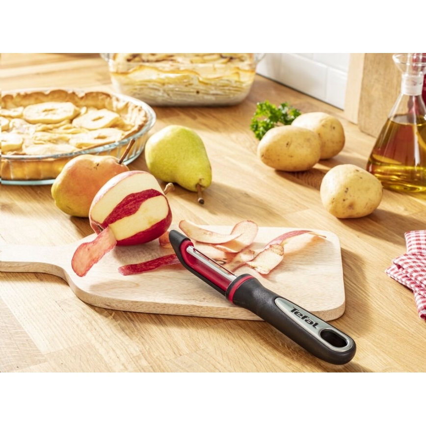 Tefal - Кухонний скребок INGENIO нержавіюча сталь/чорний