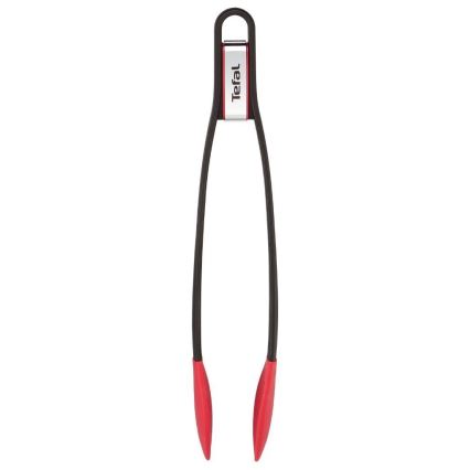 Tefal - Кухонные щипцы INGENIO черный/красный