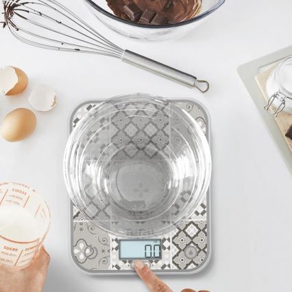 Tefal - Кухонные весы OPTISS 2xAAA бежевый