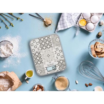 Tefal - Кухонные весы OPTISS 2xAAA бежевый