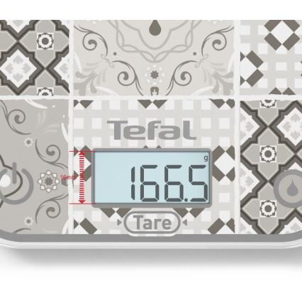 Tefal - Кухонные весы OPTISS 2xAAA бежевый