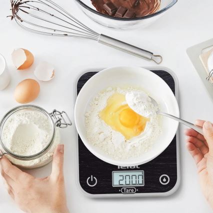 Tefal - Кухонные весы OPTISS 2xAAA черный