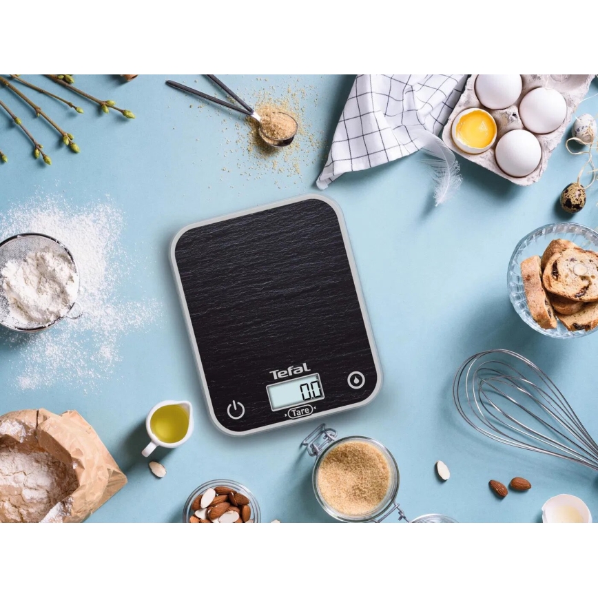 Tefal - Кухонные весы OPTISS 2xAAA черный