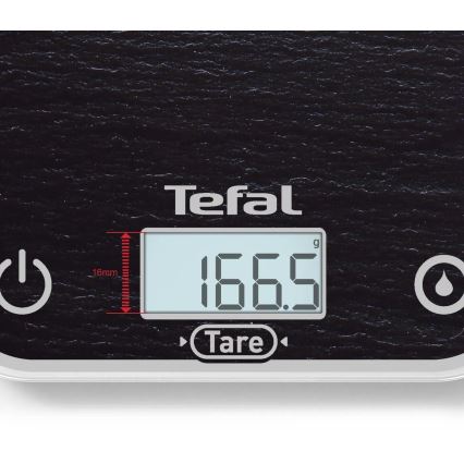 Tefal - Кухонные весы OPTISS 2xAAA черный