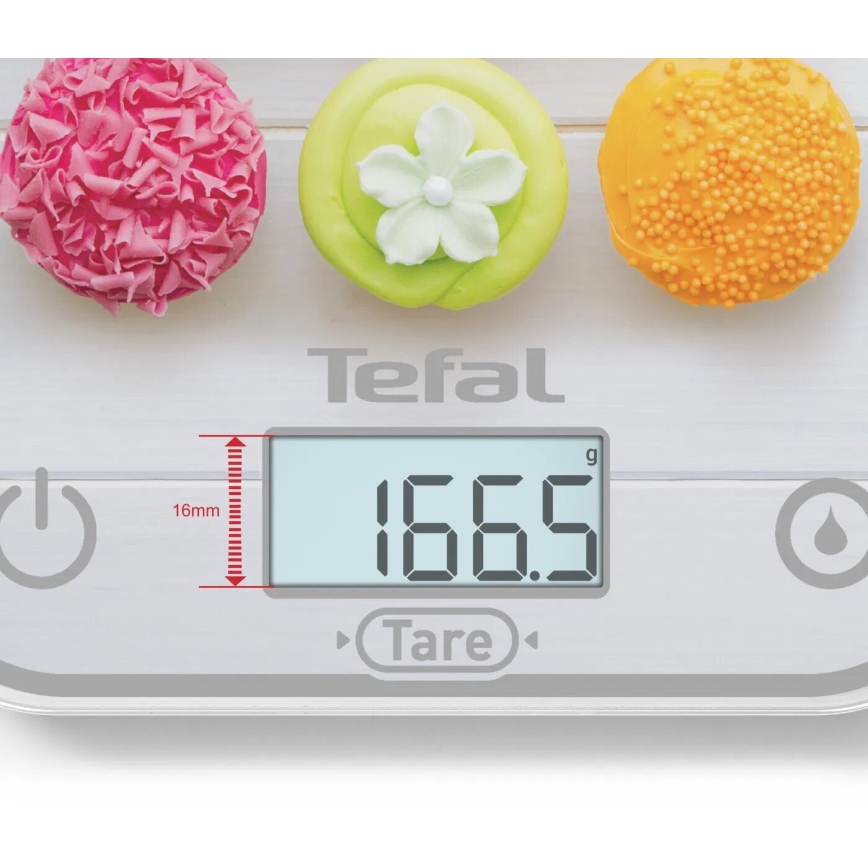Tefal - Кухонные весы OPTISS 2xAAA красочный