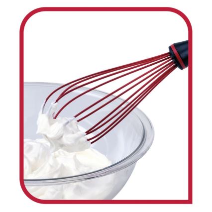 Tefal - Кухонный венчик INGENIO черный/красный