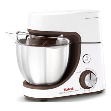 Tefal - Кухонный комбайн MASTERCHEF GOURMET 1100W/230V белый
