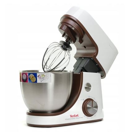 Tefal - Кухонный комбайн MASTERCHEF GOURMET 1100W/230V белый