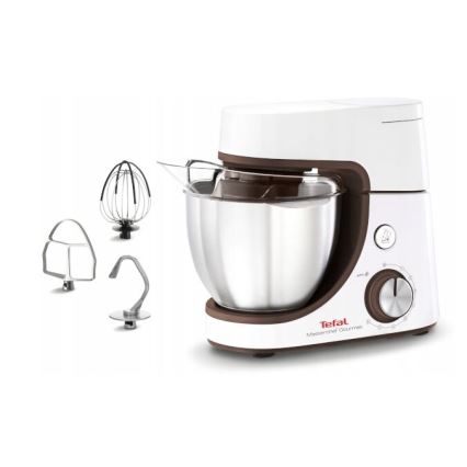 Tefal - Кухонный комбайн MASTERCHEF GOURMET 1100W/230V белый