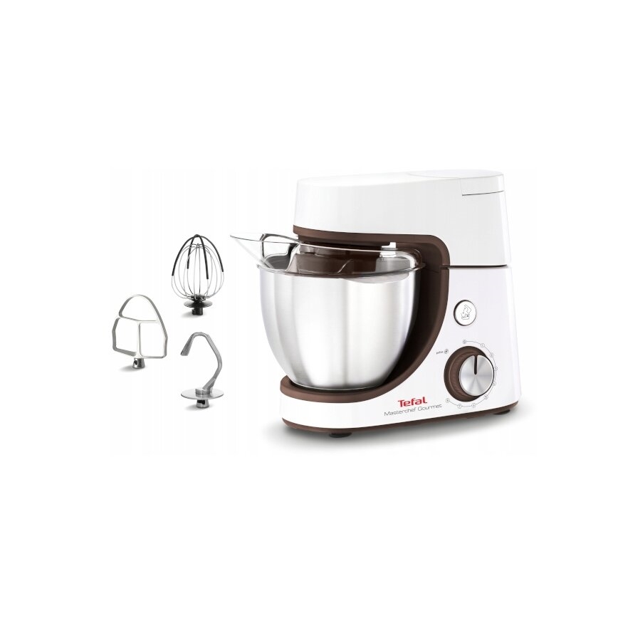 Tefal - Кухонный комбайн MASTERCHEF GOURMET 1100W/230V белый