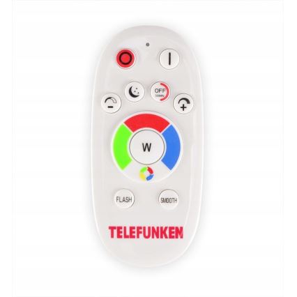 Telefunken 301506TF - Светодиодная RGBW-панель с регулированием яркости LED/18W/230V 4000K + дистанционное управление