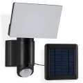 Telefunken 304705TF - LED настінний прожектор на сонячній батареї з датчиком LED/6W/3,7V IP44 чорний