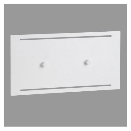 Telefunken 307806TF - Уличный светодиодный настенный светильник 2xLED/3,5W/230V IP44 белый