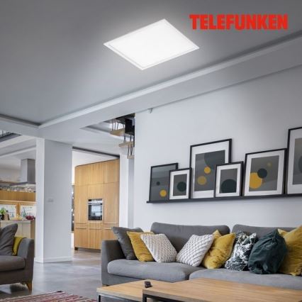 Telefunken 308806TF - Светодиодная припотолочная панель с датчиком LED/25W/230V 4000K
