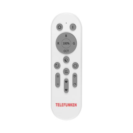 Telefunken 309602TF - Светодиодный потолочный RGBW-светильник с регулированием яркости LED/18W/230V 2700-6500K Wi-Fi Tuya