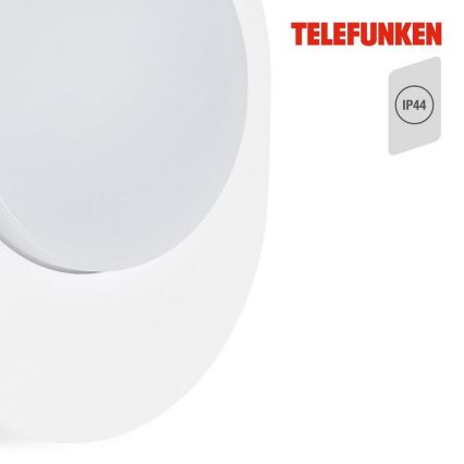 Telefunken 312006TF - Вуличний світлодіодний настінний світильник LED/8W/230V IP44 білий