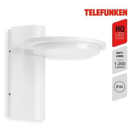 Telefunken 312406TF - Вуличний світлодіодний настінний світильник LED/10W/230V IP44