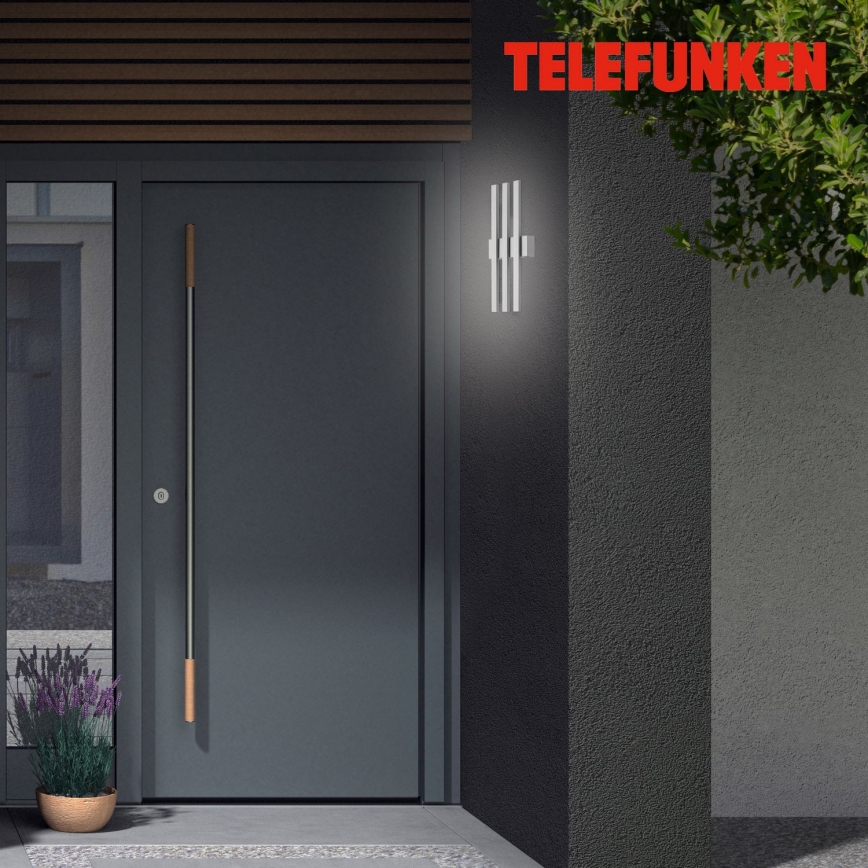 Telefunken 313304TF - Вуличний світлодіодний настінний світильник 3xLED/4W/230V IP44