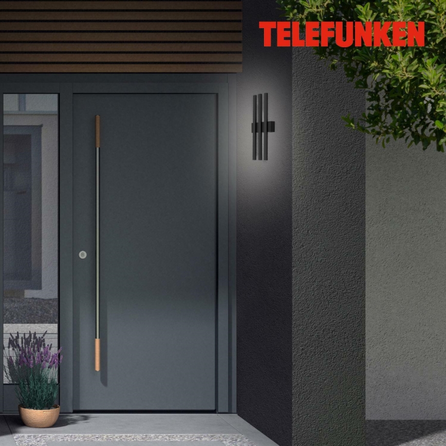 Telefunken 313305TF - Вуличний світлодіодний настінний світильник 3xLED/4W/230V IP44