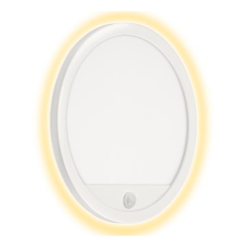 Telefunken 313706TF - LED Вуличний настінний світильник з датчиком LED/15W/230V IP44 білий